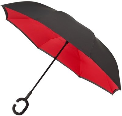Falcone Inside Out windproof paraplu rood