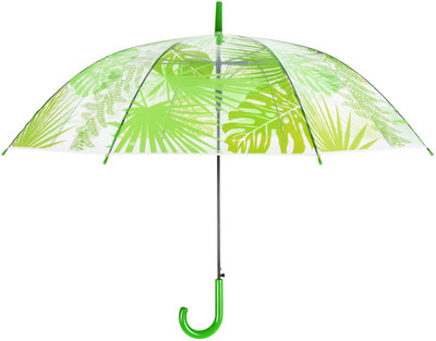 Esschert Design transparante jungle bladeren paraplu