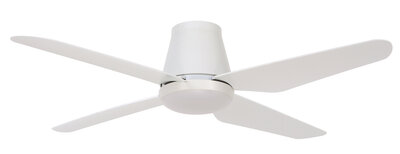 Beacon Aria Hugger Light wit plafondventilator 122 cm