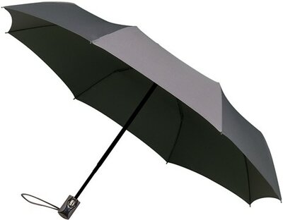 miniMAX Automatic Open&Close opvouwbare paraplu grijs