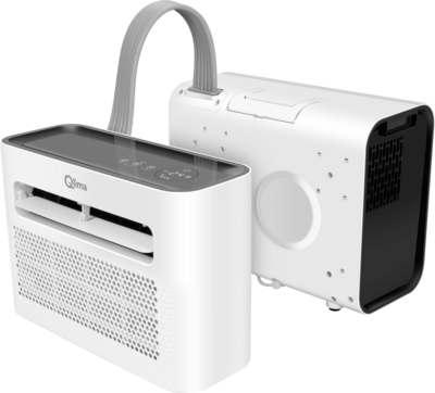 Qlima MS-AC 5001 Wifi 5000 BTU mobiele split unit airco - 45 m3