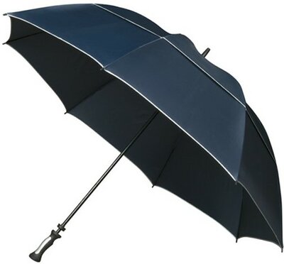 Falcone XXL Storm windproof golfparaplu donkerblauw