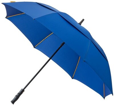 Falcone Robuust windproof golfparaplu blauw