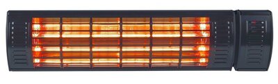 Eurom Golden 2000 Ultra RCD zwart elektrische terrasverwarming - 2000 Watt