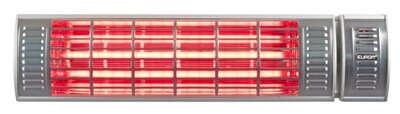Eurom Golden 2000 Ultra RCD zilver elektrische terrasverwarming - 2000 Watt